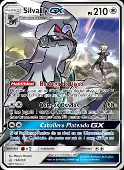 Silvally GX card in Spanish