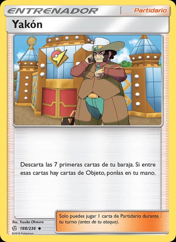 Yacón card in Spanish