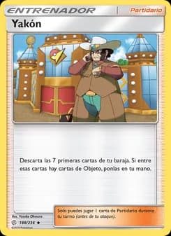 Yacón card in Spanish