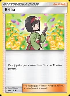 Erika card in Spanish