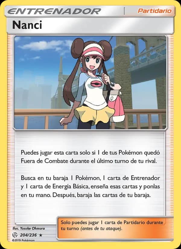 Nanci card in Spanish