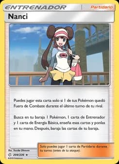Nanci card in Spanish