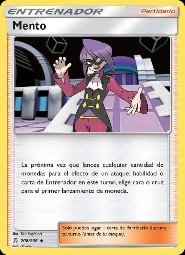 Mento card in Spanish