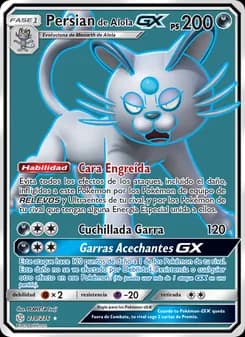 Persian de Alola GX card in Spanish