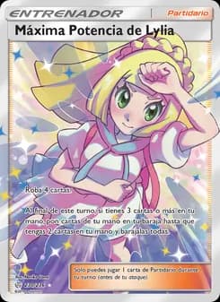 Máxima Potencia de Lylia card in Spanish