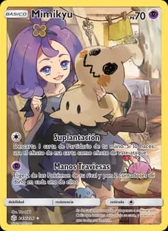 Mimikyu card in Spanish