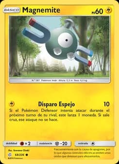 Magnemite card in Spanish