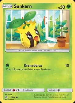 Sunkern card in Spanish