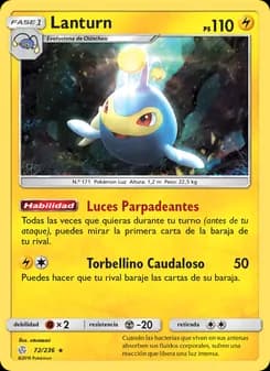 Lanturn card in Spanish