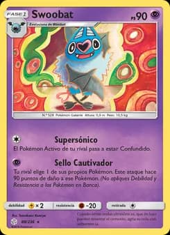 Swoobat card in Spanish