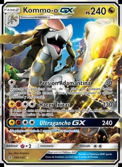 Kommo-o GX card in Spanish