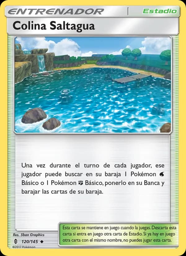 Colina Saltagua card in Spanish