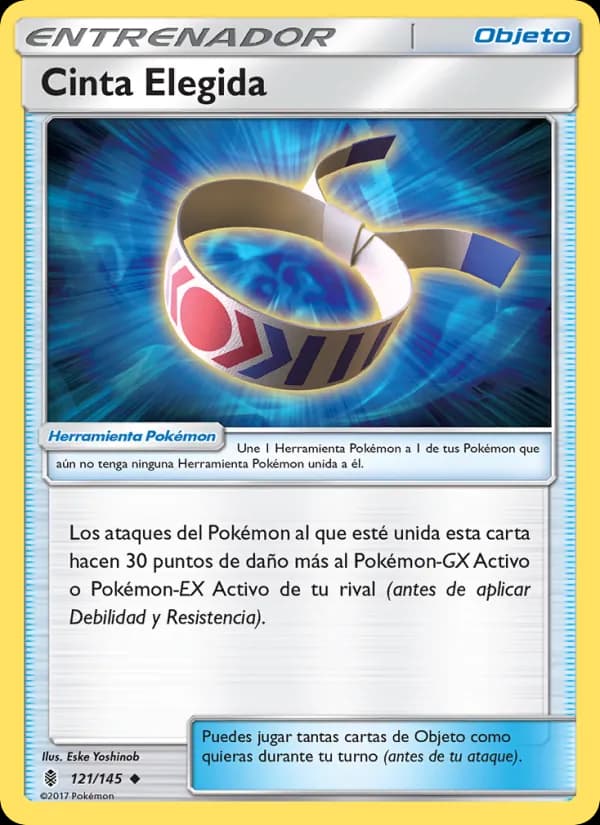 Cinta Elegida card in Spanish
