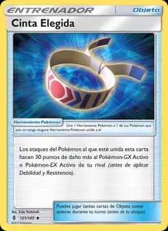 Cinta Elegida card in Spanish