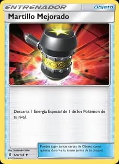 Martillo Mejorado card in Spanish