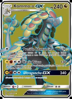 Kommo-o GX card in Spanish