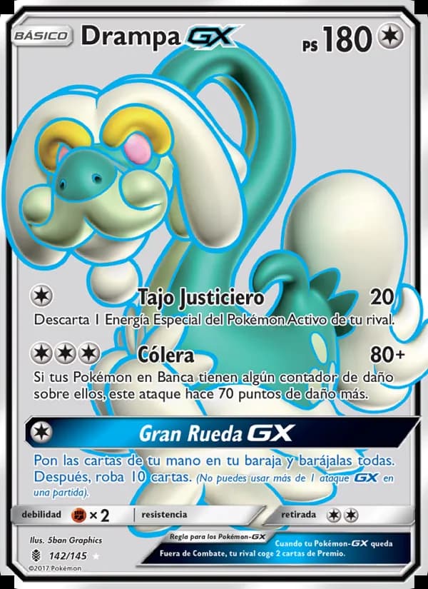 Drampa GX card in Spanish