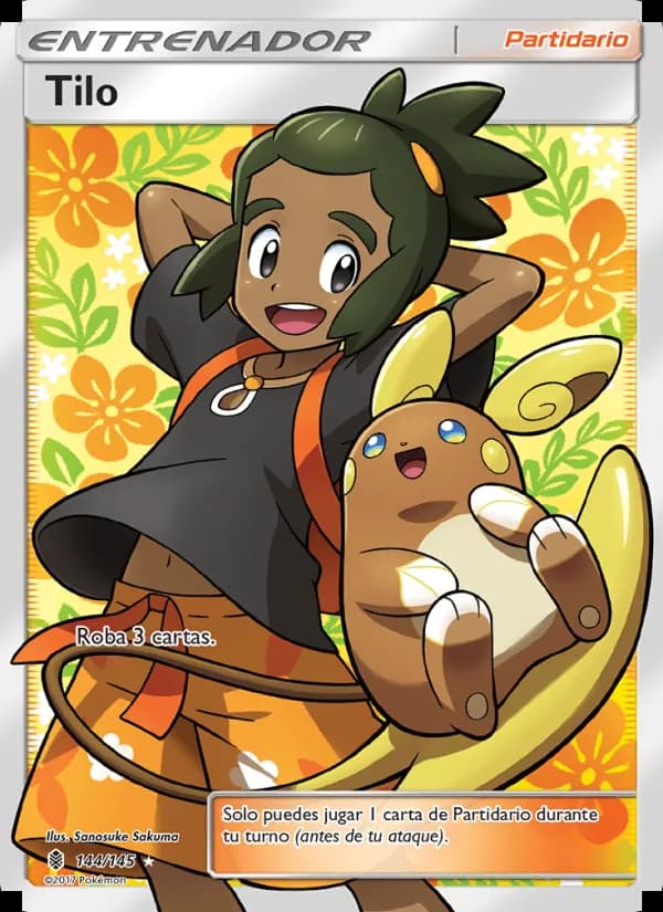 Tilo card in Spanish