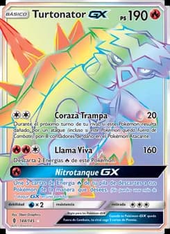 Turtonator GX card in Spanish