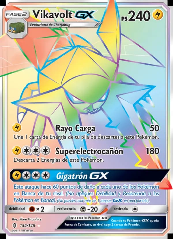 Vikavolt GX card in Spanish