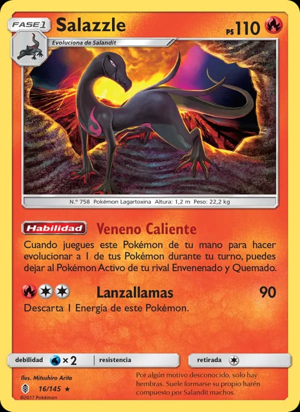 Salazzle card in Spanish