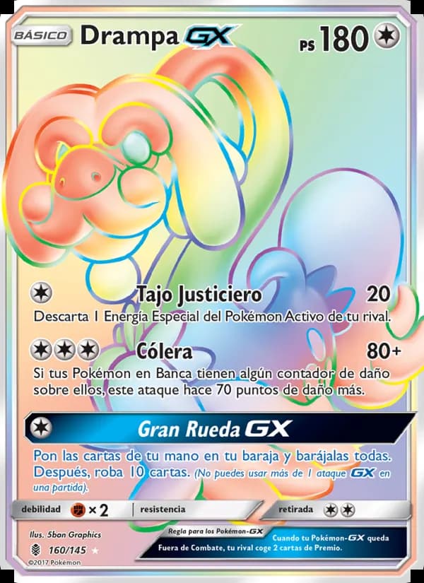 Drampa GX card in Spanish