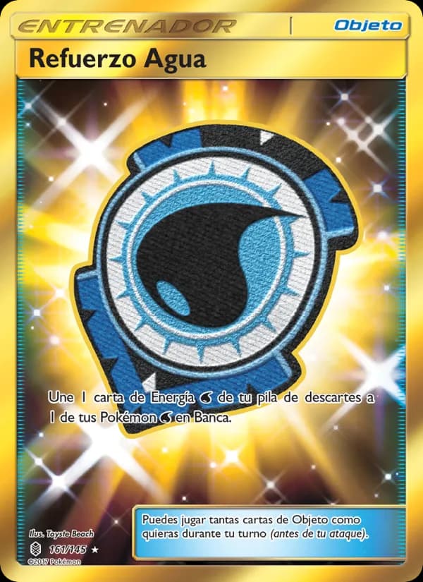 Refuerzo Agua card in Spanish