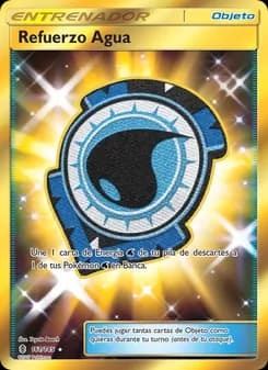 Refuerzo Agua card in Spanish