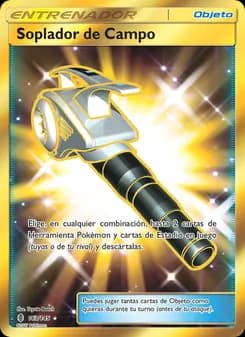 Soplador de Campo card in Spanish