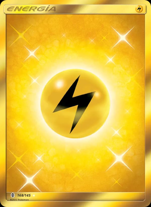 Energía Rayo card in Spanish