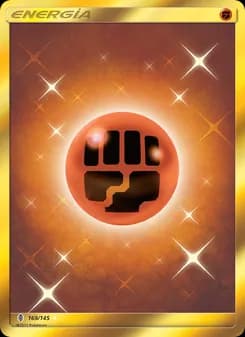 Energía Lucha card in Spanish
