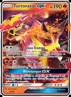 Turtonator GX card in Spanish