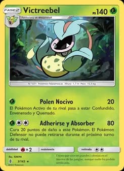 Victreebel card in Spanish