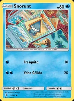 Snorunt card in Spanish