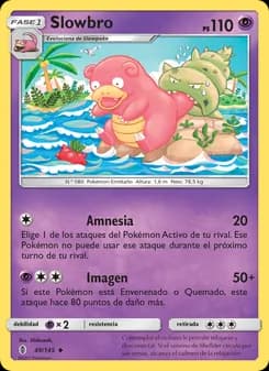 Slowbro card in Spanish
