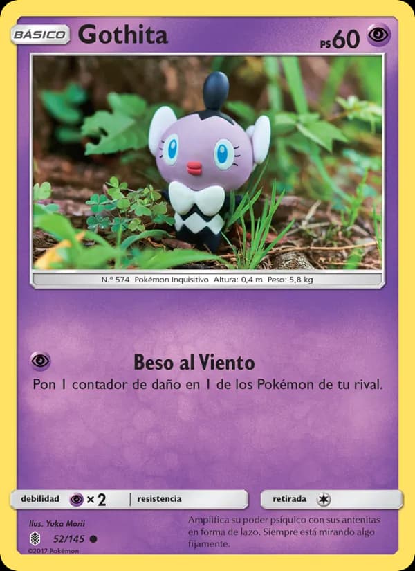 Gothita card in Spanish