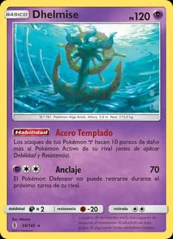 Dhelmise card in Spanish