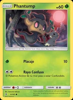 Phantump card in Spanish