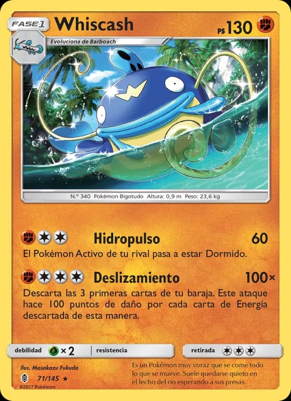 Whiscash card in Spanish