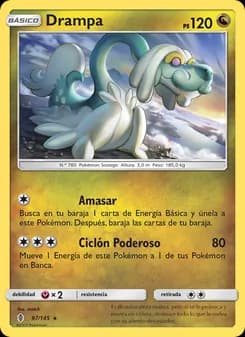 Drampa card in Spanish