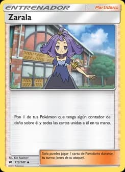 Zarala card in Spanish