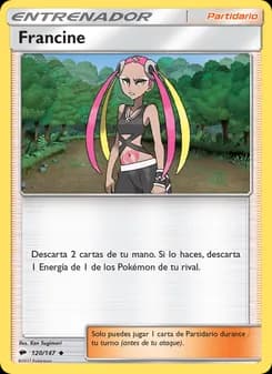 Francine card in Spanish