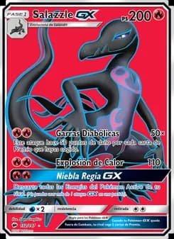 Salazzle GX card in Spanish