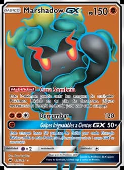 Marshadow GX card in Spanish