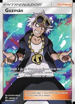 Guzmán card in Spanish