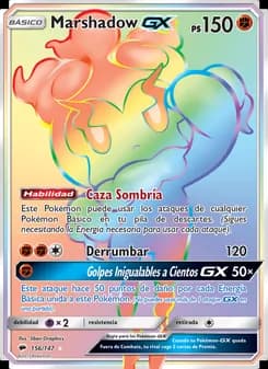 Marshadow GX card in Spanish