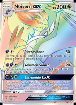 Noivern GX card in Spanish