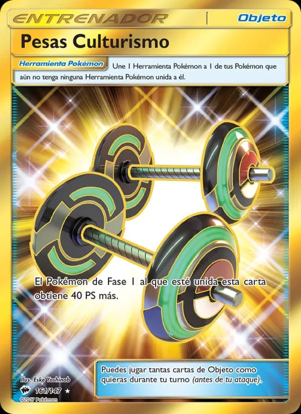Pesas Culturismo card in Spanish