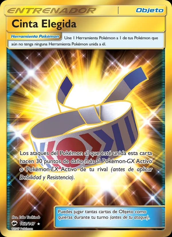 Cinta Elegida card in Spanish