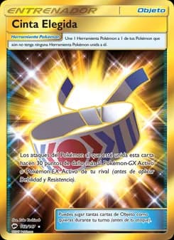 Cinta Elegida card in Spanish